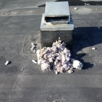Dryer vent after cleaning